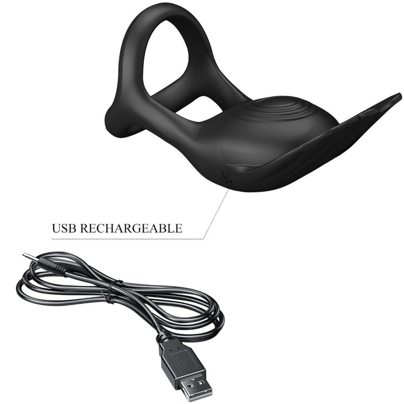 Pretty Love-Silas Ring Vibrator für Silikon-Penis · Sextoys (Bild 8)