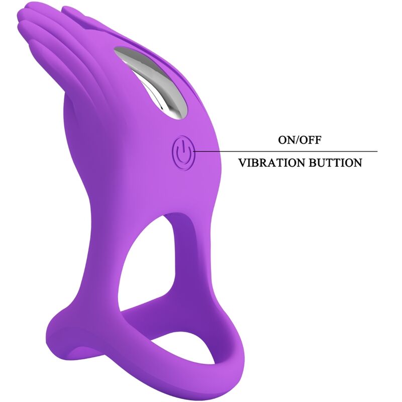Pretty Love-Silas Ring Vibrator für Silikon-Penis · Sextoys (Bild 16)