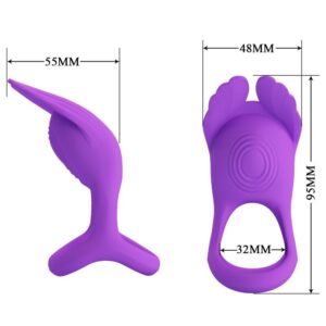 Pretty Love-Silas Ring Vibrator für Silikon-Penis · Sextoys (Bild 14)