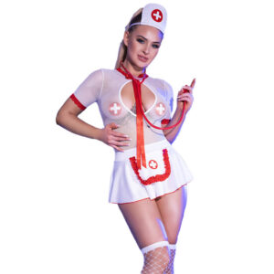 Chilirose-CR-4365 Sexy Krankenschwester-Kostüm