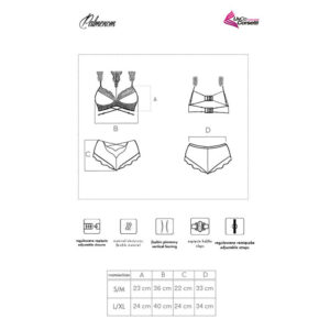 Livco Corsetti Fashion-Pminim LC-90614 BH + Slip · Sexy Damen-Dessous (Bild 2)