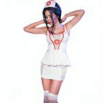 Chilirose-CR-4160 Top & Rock Krankenschwester Kostüm · Sexy Damen-Dessous