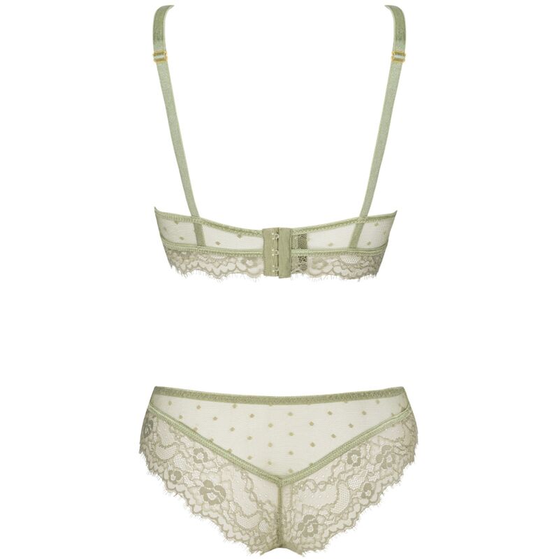 Livco Corsetti Fashion-Pine LC-90667 BH + Slip Cachi · Sexy Damen-Dessous (Bild 6)
