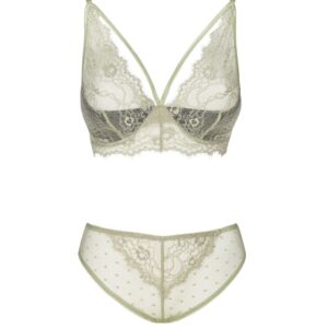 Livco Corsetti Fashion-Pine LC-90667 BH + Slip Cachi · Sexy Damen-Dessous (Bild 5)