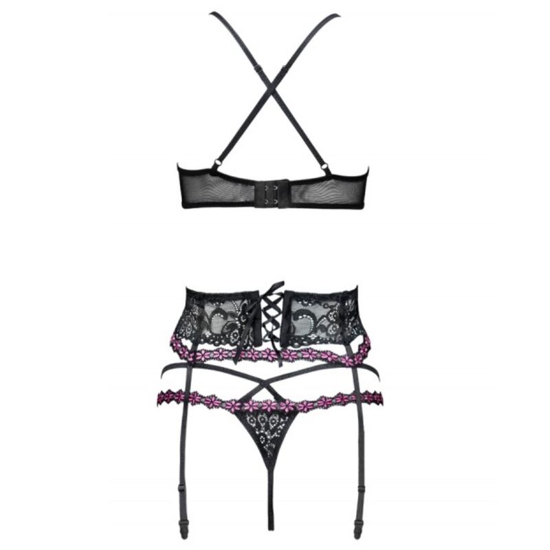 Livco Corsetti Fashion-Snehana LC-90443 BH + Girettiera · Spicy Dessous & Bodystockings (Bild 2)