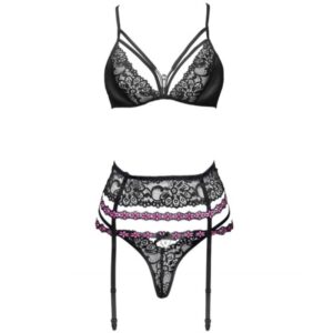 Livco Corsetti Fashion-Snehana LC-90443 BH + Girettiera · Spicy Dessous & Bodystockings (Bild 3)