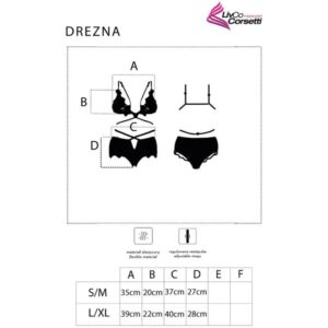 Livco Corsetti Fashion-Drezna LC-90733 BH und Hipster · Sexy Damen-Dessous (Bild 5)