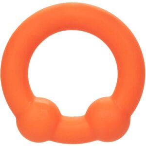 Calexotics-Alpha Dual Ball Ring orange-Silikon, Wasserdicht · Penisringe & -hüllen (Bild 7)