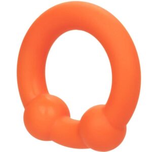 Calexotics-Alpha Dual Ball Ring orange-Silikon, Wasserdicht · Penisringe & -hüllen (Bild 6)