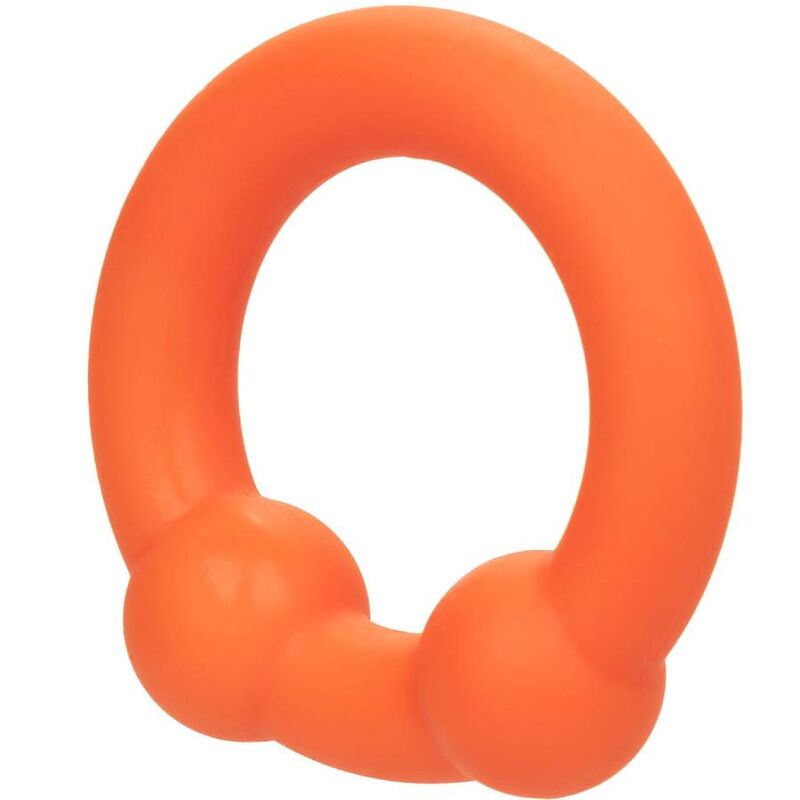 Calexotics-Alpha Dual Ball Ring orange-Silikon, Wasserdicht · Penisringe & -hüllen (Bild 6)