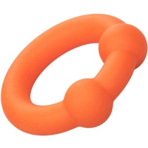 Calexotics-Alpha Dual Ball Ring orange-Silikon, Wasserdicht · Penisringe & -hüllen (Bild 2)