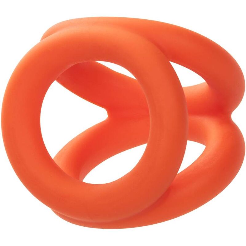 Calexotics-Alpha Tri-ring Orange-Silizium, Wasserdicht · Penisringe & -hüllen (Bild 10)