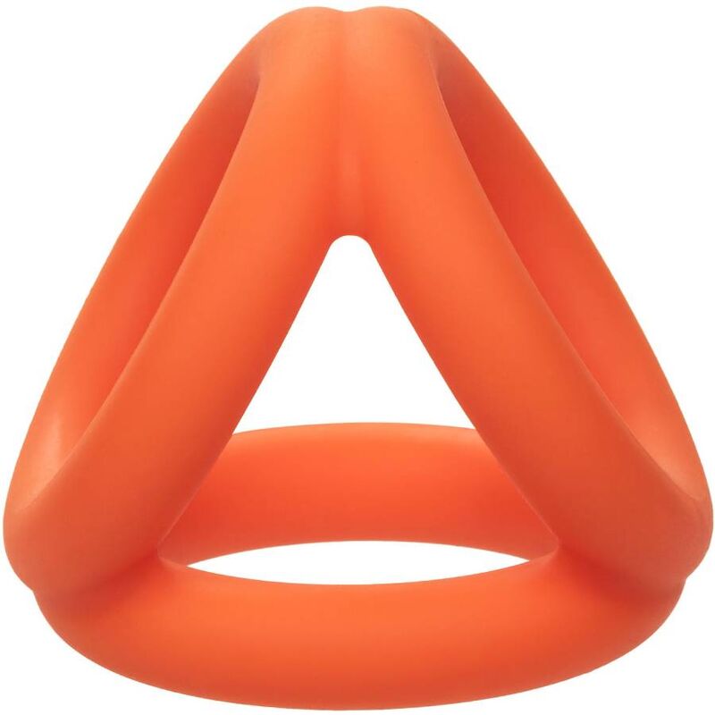 Calexotics-Alpha Tri-ring Orange-Silizium, Wasserdicht · Penisringe & -hüllen (Bild 6)