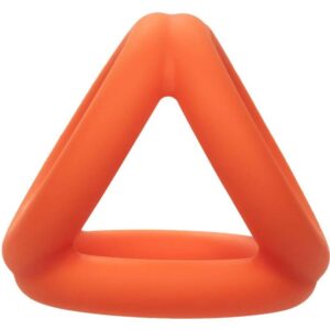 Calexotics-Alpha Tri-ring Orange-Silizium, Wasserdicht · Penisringe & -hüllen (Bild 5)