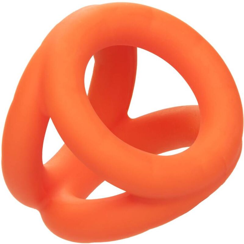 Calexotics-Alpha Tri-ring Orange-Silizium, Wasserdicht · Penisringe & -hüllen (Bild 2)