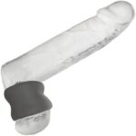 Calexotics-Alpha Scrotum Stretching Ring Schwarz-Silikon, Wasserdicht · Penisringe & -hüllen