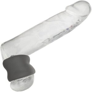 Calexotics-Alpha Scrotum Stretching Ring Schwarz-Silikon, Wasserdicht · Penisringe & -hüllen
