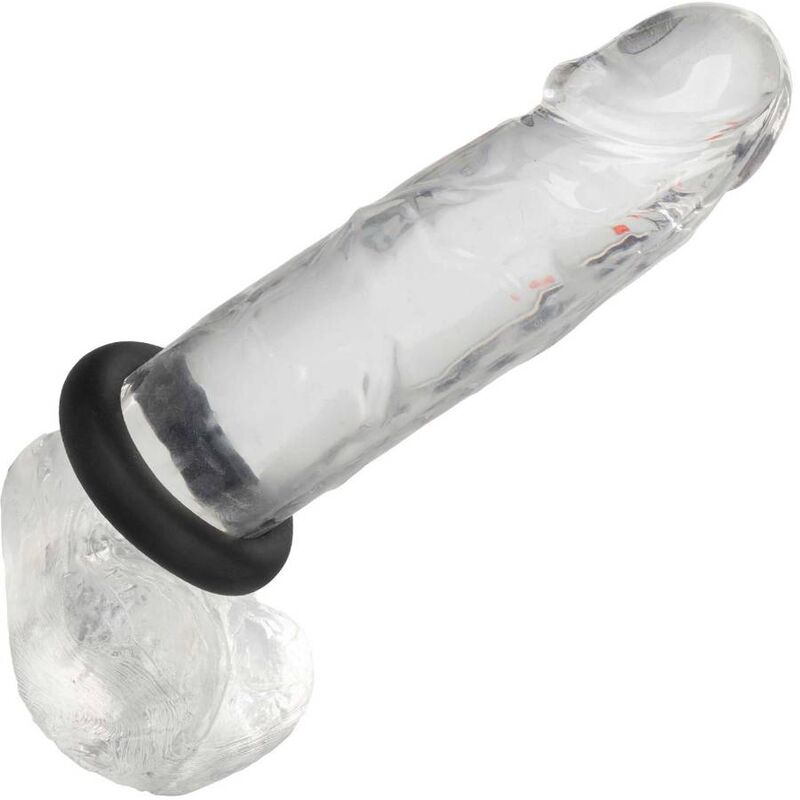 Calexotics-Alpha Prolong Mittlerer Ring Schwarz-Silikon, Wasserdicht · Penisringe & -hüllen