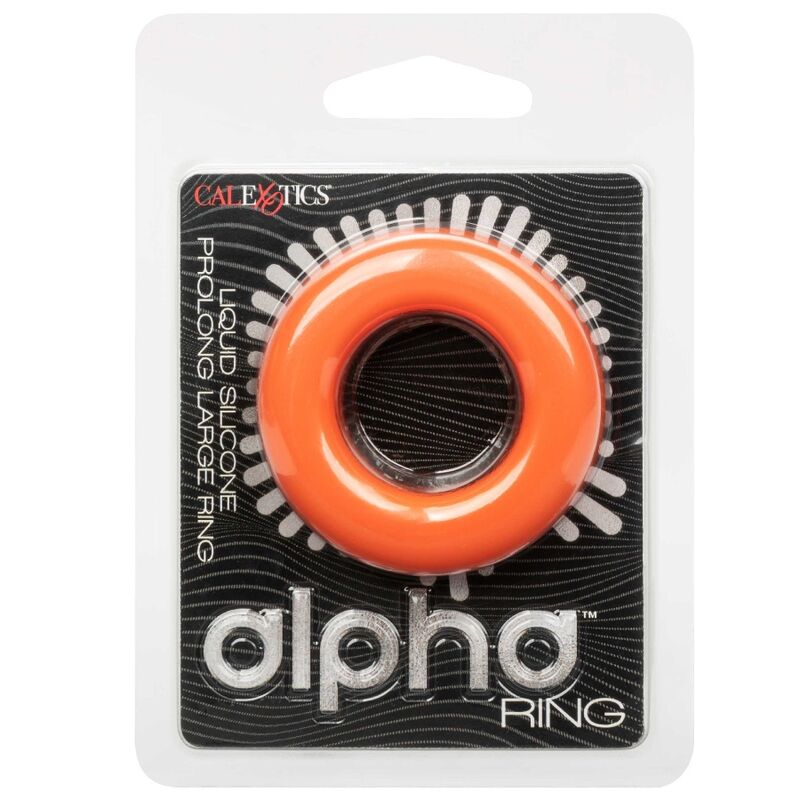 Calexotics-Alpha Prolong Ring Orange-Silizium, Wasserdicht · Penisringe & -hüllen (Bild 8)