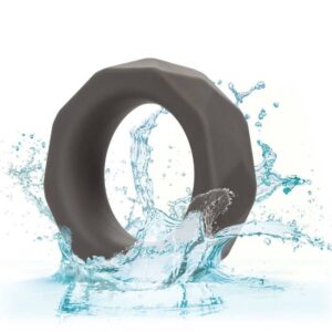 Calexotics-Prismatischer Ring Alpha Prolong Grau-Silikon, Wasserdicht · Penisringe & -hüllen (Bild 5)