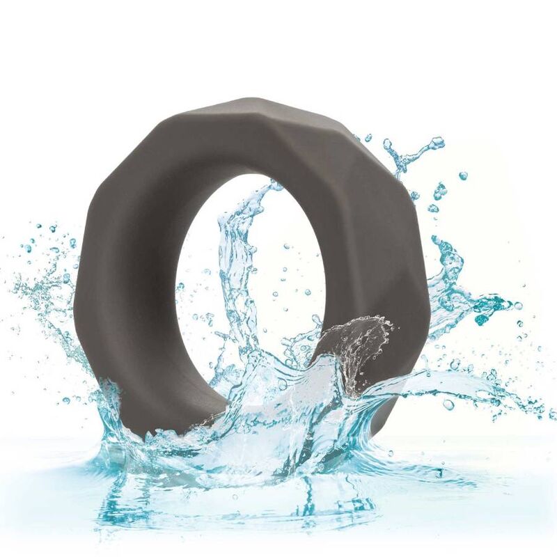 Calexotics-Prismatischer Ring Alpha Prolong Grau-Silikon, Wasserdicht · Penisringe & -hüllen (Bild 5)