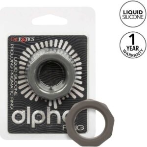 Calexotics-Prismatischer Ring Alpha Prolong Grau-Silikon, Wasserdicht · Penisringe & -hüllen (Bild 8)