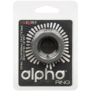 Calexotics-Prismatischer Ring Alpha Prolong Grau-Silikon, Wasserdicht · Penisringe & -hüllen (Bild 2)