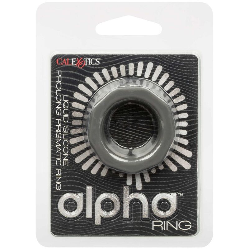 Calexotics-Prismatischer Ring Alpha Prolong Grau-Silikon, Wasserdicht · Penisringe & -hüllen (Bild 2)