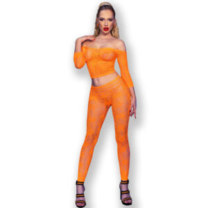 Chilirose-CR-4661 Top und Leggins S/M · Sexy Damen-Dessous