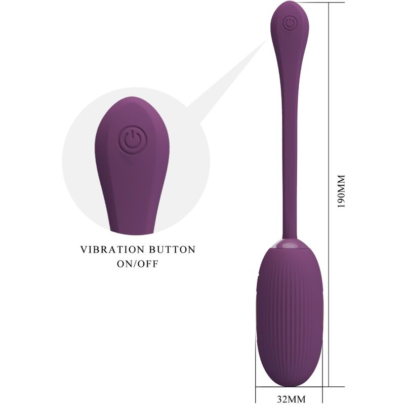 Pretty Love-Doreen Ei Vibrator in Silikon mit Anwendung · Vibratoren (Bild 15)