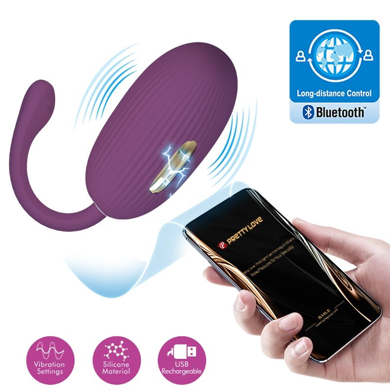 Pretty Love-Doreen Ei Vibrator in Silikon mit Anwendung · Vibratoren (Bild 11)