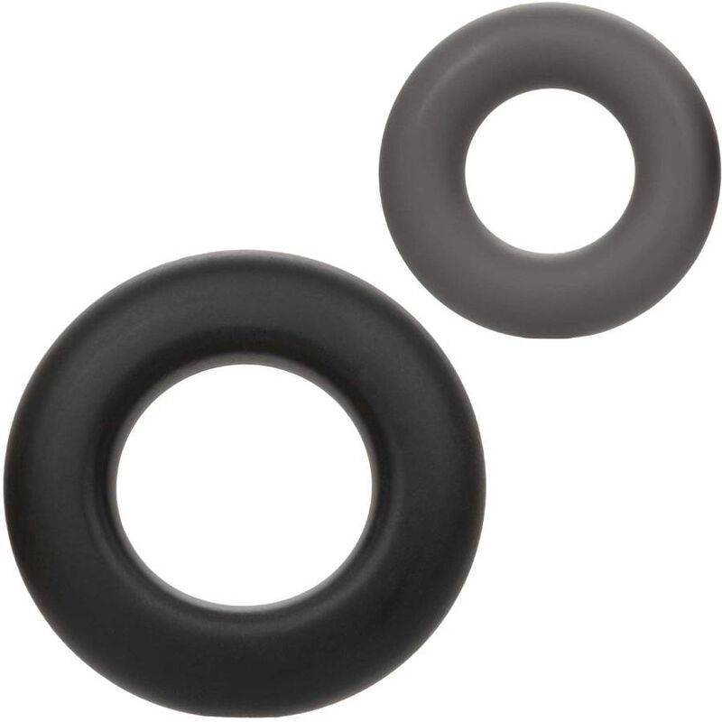 Calexotics-Alpha Prolong 2 Ringe Grau-Silikon, Wasserdicht · Penisringe & -hüllen (Bild 8)