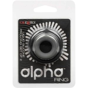 Calexotics-Alpha Prolong 2 Ringe Grau-Silikon, Wasserdicht · Penisringe & -hüllen (Bild 7)
