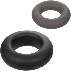 Calexotics-Alpha Prolong 2 Ringe Grau-Silikon, Wasserdicht · Penisringe & -hüllen (Bild 4)