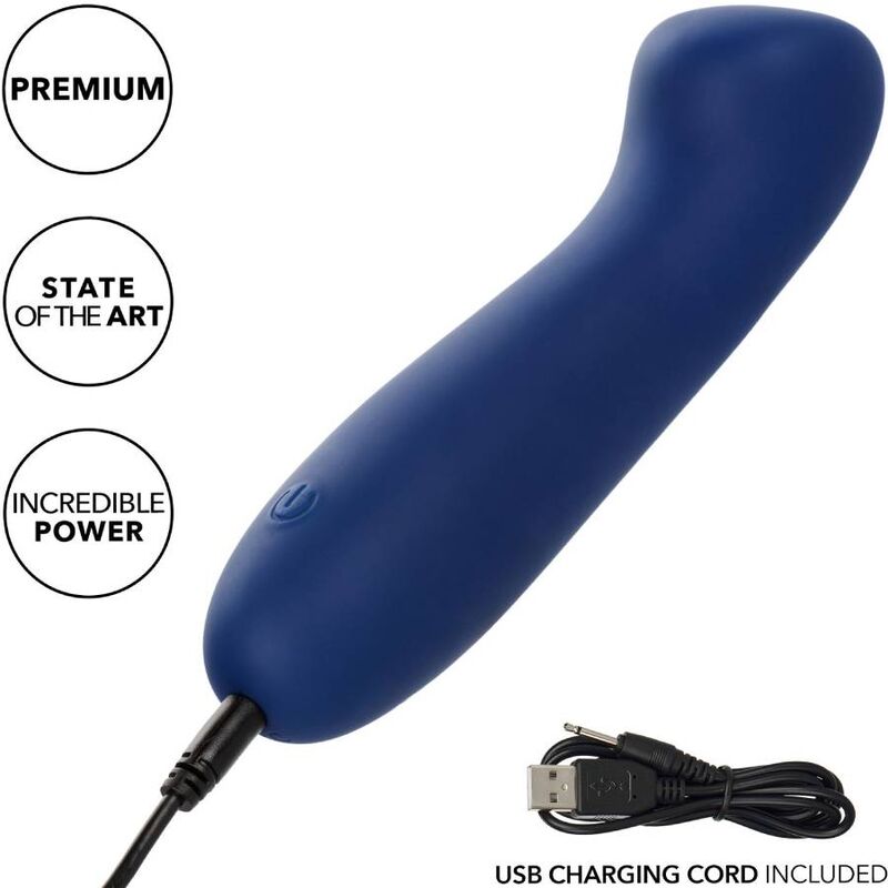 Calexotics-Cashmere Satin G Blau-Silikon, 10 Geschwindigkeiten · Vibratoren (Bild 10)