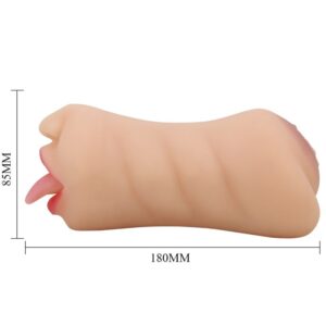 Crazy Bull-Sarah Dual Masturbator mit zwei Eingängen, Form · Sextoys (Bild 6)