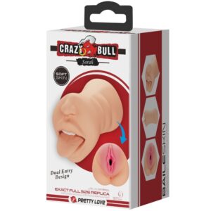 Crazy Bull-Sarah Dual Masturbator mit zwei Eingängen, Form · Sextoys (Bild 7)