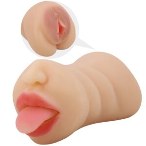 Crazy Bull-Sarah Dual Masturbator mit zwei Eingängen, Form · Sextoys (Bild 2)