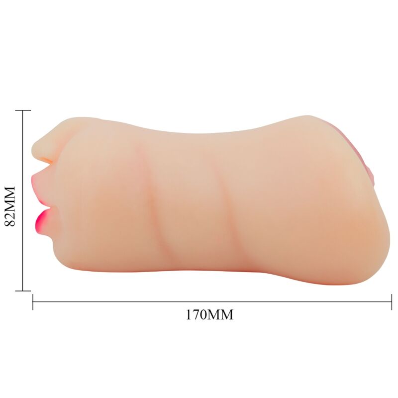 Crazy Bull-Zoey Masturbator Doppeleingang, Vaginal-Silikon-Form · Sextoys (Bild 6)