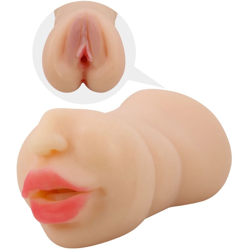 Crazy Bull-Zoey Masturbator Doppeleingang, Vaginal-Silikon-Form · Sextoys (Bild 8)