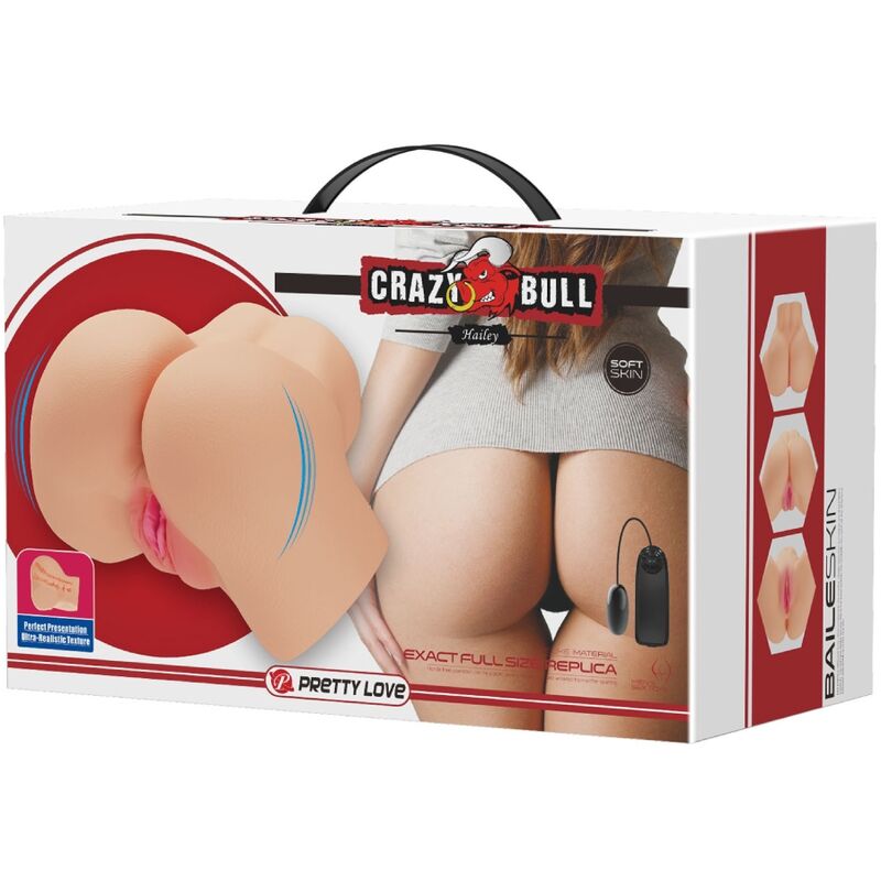 Crazy Bull-Hailey Doppelmasturbation Mit Vagina Und Realistische Ano · Sextoys (Bild 8)