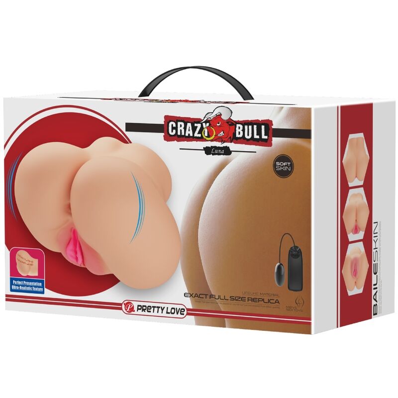 Crazy Bull-Vagina und Ano Realistisch Luna Vibrator-Telefonsteuerung · Sextoys (Bild 9)