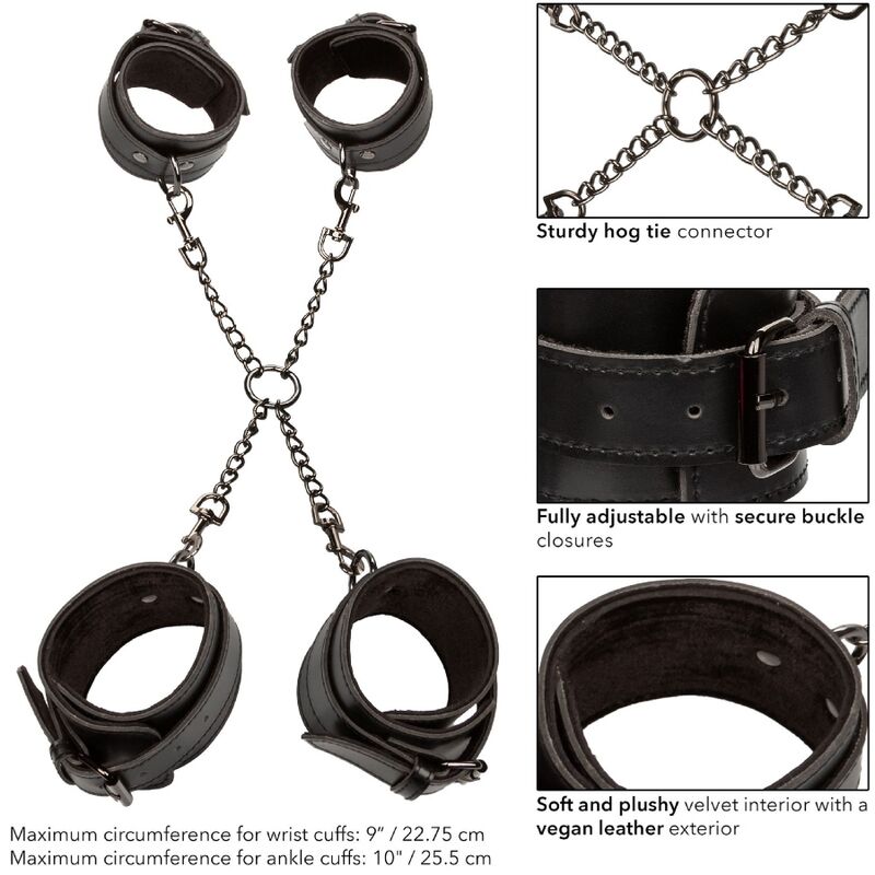 Calexotics-Euphoria Hog Tie-Pelle Umwelt, Drehung · Bondage & Handschellen (Bild 5)