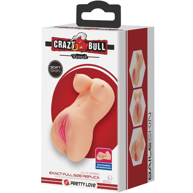 Crazy Bull-Hannah Masturbator Vibrator Vagina und Ano Realistisch · Sextoys (Bild 4)