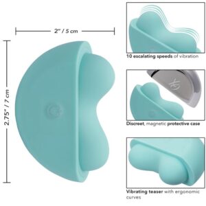 Calexotics-Ovation Applause Stimulator Aqua Green-Silikon, 10 · Vibratoren (Bild 4)