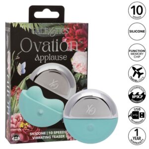 Calexotics-Ovation Applause Stimulator Aqua Green-Silikon, 10 · Vibratoren (Bild 3)
