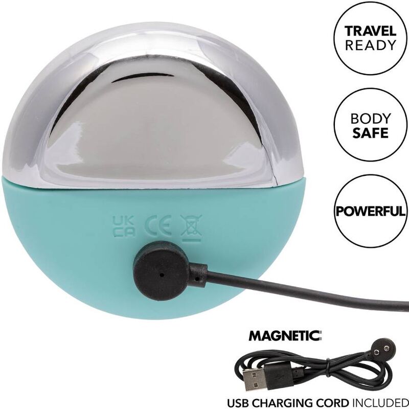 Calexotics-Ovation Applause Stimulator Aqua Green-Silikon, 10 · Vibratoren (Bild 2)