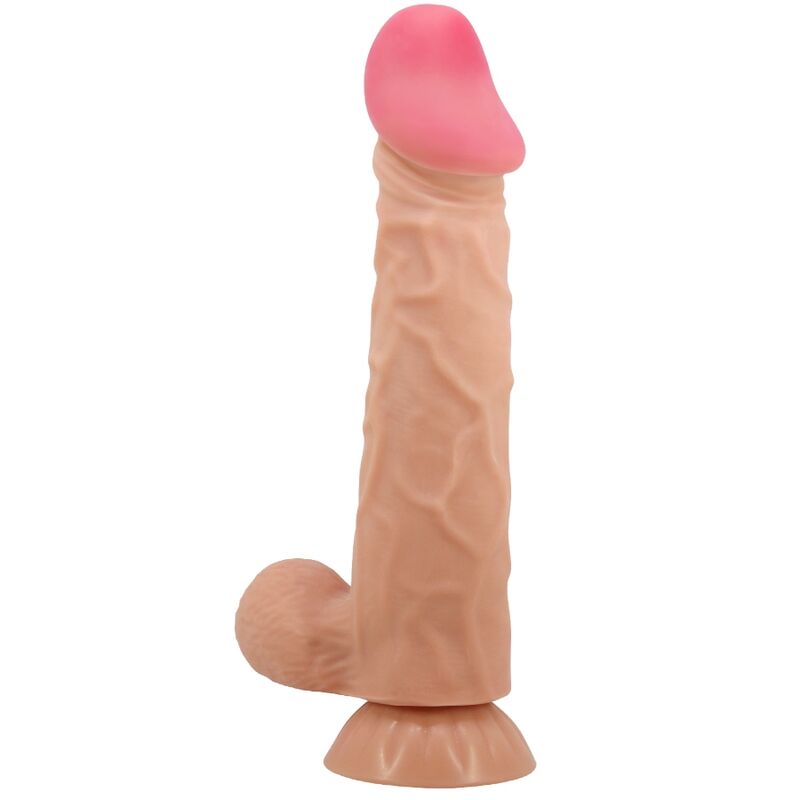 Dildos-Sliding Skin Series Dildo Realistic mit Saugnapf 24 cm-TPR · Sextoys