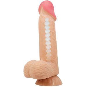 Dildos-Sliding Skin Series Dildo Realistisch mit Saugnapf 20.6 cm-TPR · Sextoys (Bild 7)