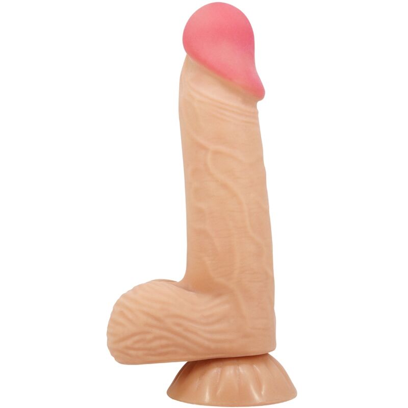 Dildos-Sliding Skin Series Realistischer Dildo mit Saugnapf 20.6 cm-TPR